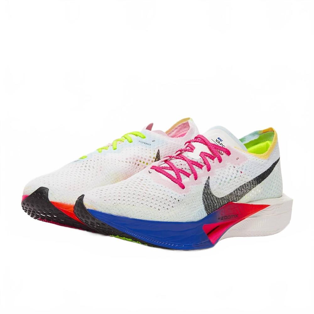 NEW NIKE men's zoomx vaporfly next% 3 running shoes in multicolor\black volt